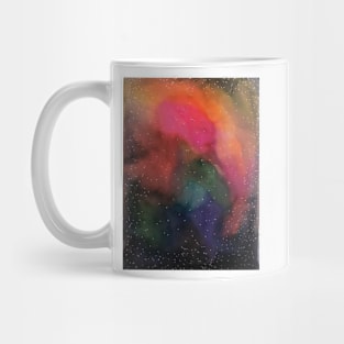 Watercolour galaxy pattern Mug